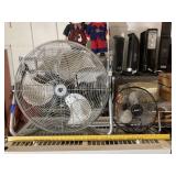 (2 PCS) FANS - 1 MASSEY, 12", 1 UNMARKED 20"