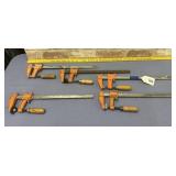 (5 PCS) BAR CLAMPS 12" JORGENSEN #3712