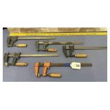 (5 PCS) BAR CLAMPS 12" - 1 JORGENSEN,