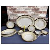 (2 BOXES)  102 PCS  NORITAKE CHINA "GOLDKIN"