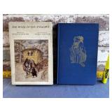 (2 PCS)1940 COPYRIGHT "THE WIND IN THE WILLOWS" BY