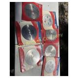 Lot of 9 - 8" & 9" Blades