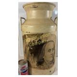 Decorative Antique Style Metal Milk Can