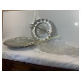 Lot of 3 Platters