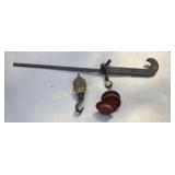 Vintage Scales with Weights & Tickle