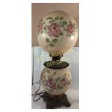 Vintage Gone with The Wind Style Parlor Lamp