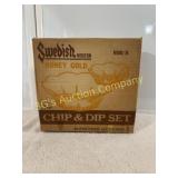 Vintage Anchor Hocking Chip Dip Set
