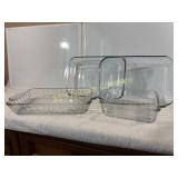Lot of 4 Baking Dishes