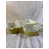 Lot of 3 Pyrex