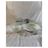 Lot of 3 Vintage Dishes/Bowls/Pots