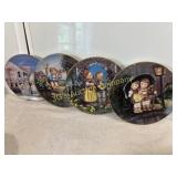 Lot of 4 Collectible Plates
