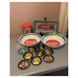 Lot of 13 Coca Cola Items