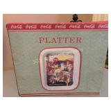 Ceramic Coca Cola Platter - US Highway