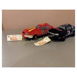 Lot of 2 Nascar Beanie Racers