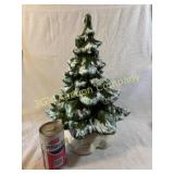 1970 Vintage Ceramic Christmas Tree