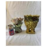 Lot of 2 McCoy Vases