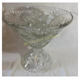 Vintage Anchor Hocking Punch Bowl Set with Cups