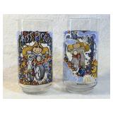 Lot of 2 Vintage McDonalds Muppet Drinking Glasses
