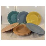 Lot of 7 Fiesta Plates