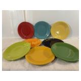 Lot of 8 Fiesta Plates