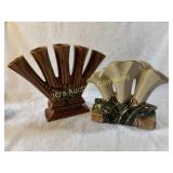 Lot of 2 McCoy Vases
