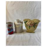 Vintage McCoy Wild Rose Pottery Planter/Vase