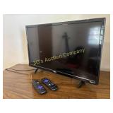 24" ONN Flat Screen TV with 2 Remotes