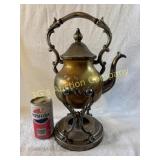 Vintage Victorian Style Tilting Teapot Burner Set