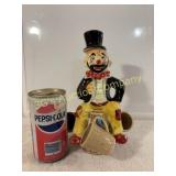 Vintage Hobo Clown Liquor Decanter 50