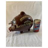 Vintage Hull Potery Corky Pig Bank - 50