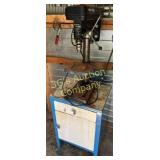 Black and Decker 10" Drill Press with Cabinet