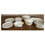 Lot of 20 Vintage Corningware Casserole/Plates