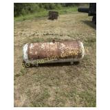 Propane Tank With Swing Doors