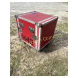 Red Equipment Storage Box