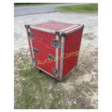 Red Equipment Storage Box