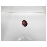3.25 Carat Oval Cut Rhodolite Garnet Gemstone