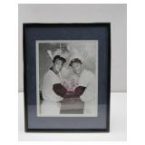 Framed Photo of Roger Maris & Mickey Mantle