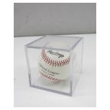 SIGNED Ryan Klesko Baseball in Case