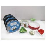 Ceramic Christmas Decor And LED White Lights