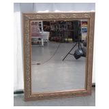 Gold Toned Ornate Mirror