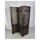 Brown 3 Panel Room Dividers