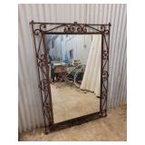 Iron Ornate Mirror