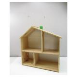 Wooden Doll House/Wall Shelf by Ikea