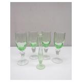 Vintage Vaseline Glass