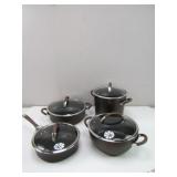 "Circulon" Pots W/Lids