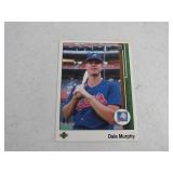1989 Upper Deck Dale Murphy Card (non reversed)