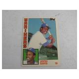 1984 Topps Alvin Davis Traded Rookie Card
