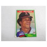 1981 Topps Rod Carew Card