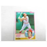 1983 Topps Johnny Bench Card