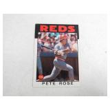 1986 Topps Pete Rose Card #1
